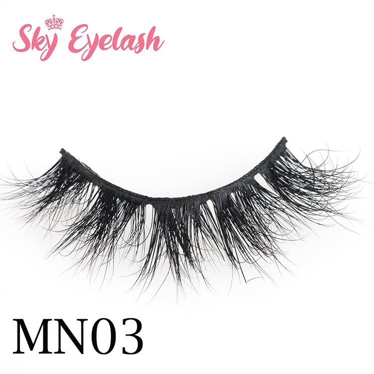 Sky eyelash vendor wholesale 3D 5D mink fur eyelash extension supplier